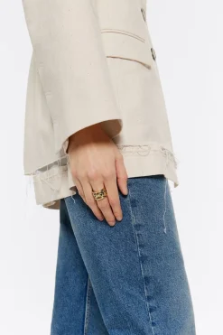 Outlet BIMBA Y LOLA Anillo Logo Candy Negro