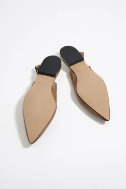 Fashion BIMBA Y LOLA Bailarina Destalonada Piel Tostado