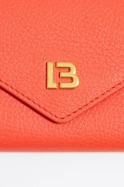 Cheap BIMBA Y LOLA Billetera Continental Piel Coral
