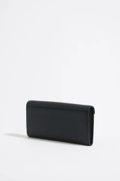 Sale BIMBA Y LOLA Billetera Continental Piel Negra