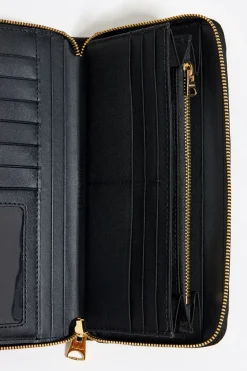 Hot BIMBA Y LOLA Billetera Horizontal Nylon Negra