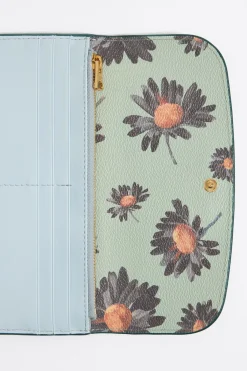 Store BIMBA Y LOLA Billetera Solapa Daisy Verde