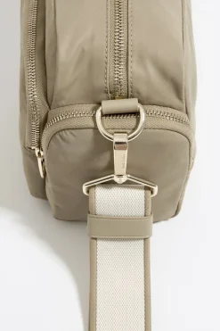 Flash Sale BIMBA Y LOLA Bolso Bandolera Mediano Nylon Caqui Claro