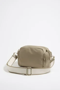 Flash Sale BIMBA Y LOLA Bolso Bandolera Mediano Nylon Caqui Claro