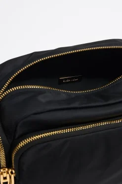 Best BIMBA Y LOLA Bolso Bandolera Mediano Nylon Negro