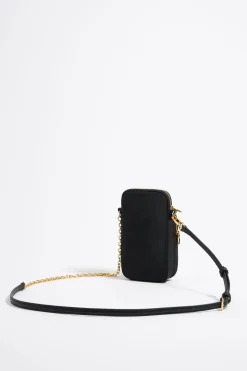 Shop BIMBA Y LOLA Bolso Bandolera Mini Nylon Negro