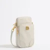 New BIMBA Y LOLA Bolso Bandolera Mini Nylon Piedra