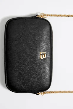 Outlet BIMBA Y LOLA Bolso Bandolera Mini Piel Negro