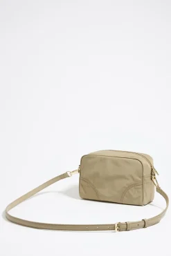 Outlet BIMBA Y LOLA Bolso Bandolera Pequeno Caqui Claro