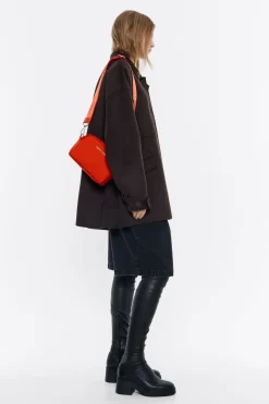 Hot BIMBA Y LOLA Bolso Bandolera Pequeno Nylon Coral