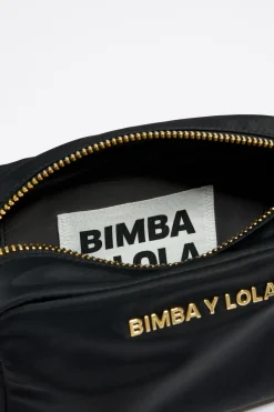 New BIMBA Y LOLA Bolso Bandolera Pequeno Negro