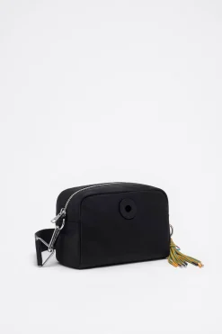 Fashion BIMBA Y LOLA Bolso Bandolera Pequeno Nylon Negro
