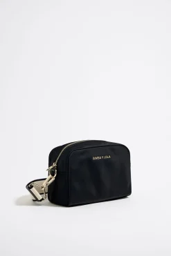 Cheap BIMBA Y LOLA Bolso Bandolera Pequeno Nylon Negro