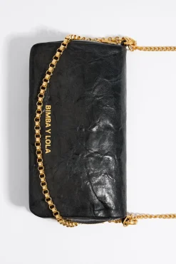 Best BIMBA Y LOLA Bolso Bandolera Pequeno Piel Negro