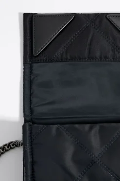 Outlet BIMBA Y LOLA Bolso Bandolera Solapa Mini Negro