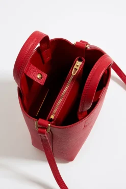 Clearance BIMBA Y LOLA Bolso Chihuahua Mini Piel Rojo