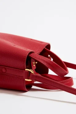 Clearance BIMBA Y LOLA Bolso Chihuahua Mini Piel Rojo