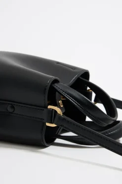 Store BIMBA Y LOLA Bolso Chihuahua Mini Piel Negro