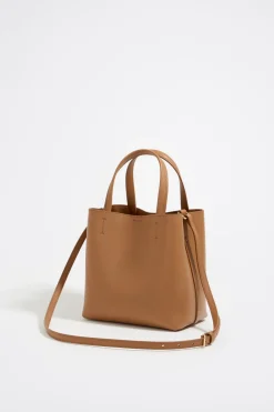 Shop BIMBA Y LOLA Bolso Chihuahua Pequeno Piel Miel