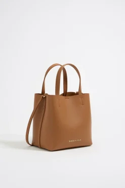 Shop BIMBA Y LOLA Bolso Chihuahua Pequeno Piel Miel