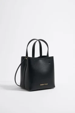 Fashion BIMBA Y LOLA Bolso Chihuahua Pequeno Piel Negro