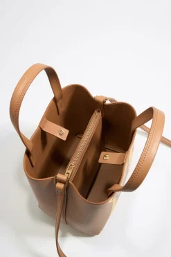 Fashion BIMBA Y LOLA Bolso Chihuahua X Ana Leovy Pequeno Piel Miel