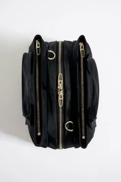 Clearance BIMBA Y LOLA Bolso De Mano Mediano Nylon Negro