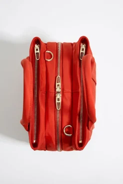 Sale BIMBA Y LOLA Bolso De Mano Mediano Nylon Coral