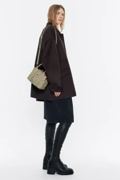 Hot BIMBA Y LOLA Bolso De Mano Pequeno Nylon Caqui Claro