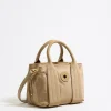 Sale BIMBA Y LOLA Bolso De Mano Pequeno Nylon Tostado