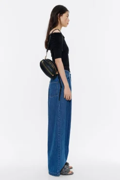 Best BIMBA Y LOLA Bolso Pelota Pequeno Piel Negro