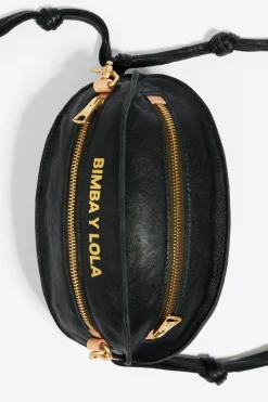 Best BIMBA Y LOLA Bolso Pelota Pequeno Piel Negro