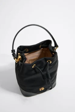 Cheap BIMBA Y LOLA Bolso Saca Nylon Negro