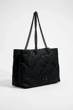 Shop BIMBA Y LOLA Bolso Shopper Grande Negro