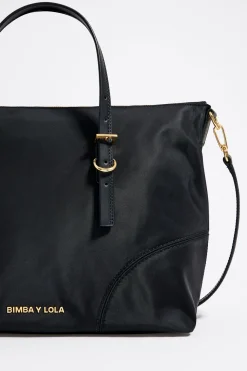 Fashion BIMBA Y LOLA Bolso Shopper Grande Negro