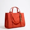 Online BIMBA Y LOLA Bolso Shopper Grande Nylon Coral