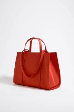 Online BIMBA Y LOLA Bolso Shopper Grande Nylon Coral