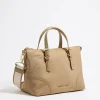 Cheap BIMBA Y LOLA Bolso Shopper Mediano Nylon Tostado