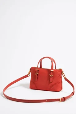 Shop BIMBA Y LOLA Bolso Shopper Mini Nylon Coral