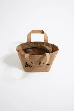 Store BIMBA Y LOLA Bolso Shopper Mini Nylon Marron