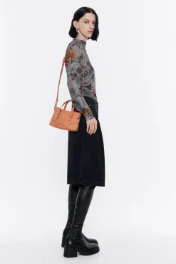 Online BIMBA Y LOLA Bolso Shopper Mini Nylon Arcilla