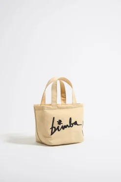 Online BIMBA Y LOLA Bolso Shopper Mini Nylon Vainilla