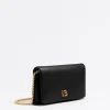 Outlet BIMBA Y LOLA Bolso Solapa Mini Piel Napa Negro
