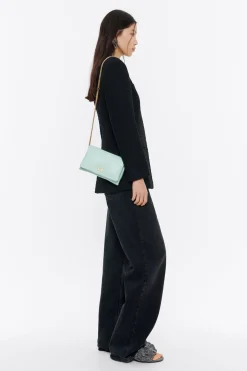 Flash Sale BIMBA Y LOLA Bolso Solapa Mini Piel Napa Azul Hielo