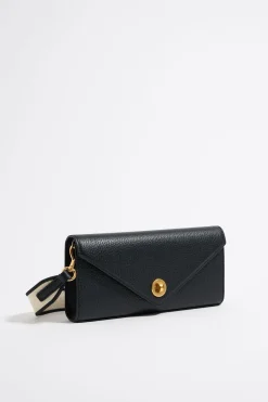 Store BIMBA Y LOLA Bolso Solapa Mini Piel Negro
