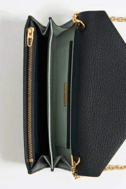 Online BIMBA Y LOLA Bolso Solapa Mini Piel Negro