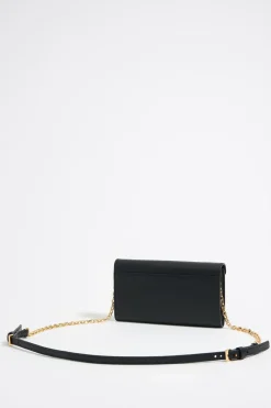 Online BIMBA Y LOLA Bolso Solapa Mini Piel Negro