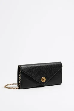 Clearance BIMBA Y LOLA Bolso Solapa Mini Piel Negro