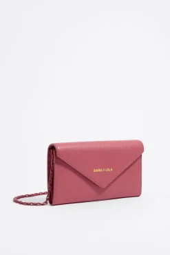 Discount BIMBA Y LOLA Bolso Solapa Mini Piel Rosa