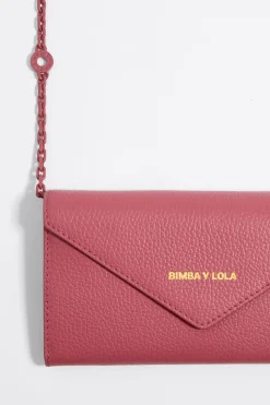 Discount BIMBA Y LOLA Bolso Solapa Mini Piel Rosa